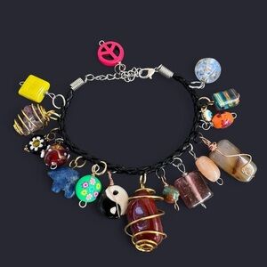Stacked Charm Bracelet